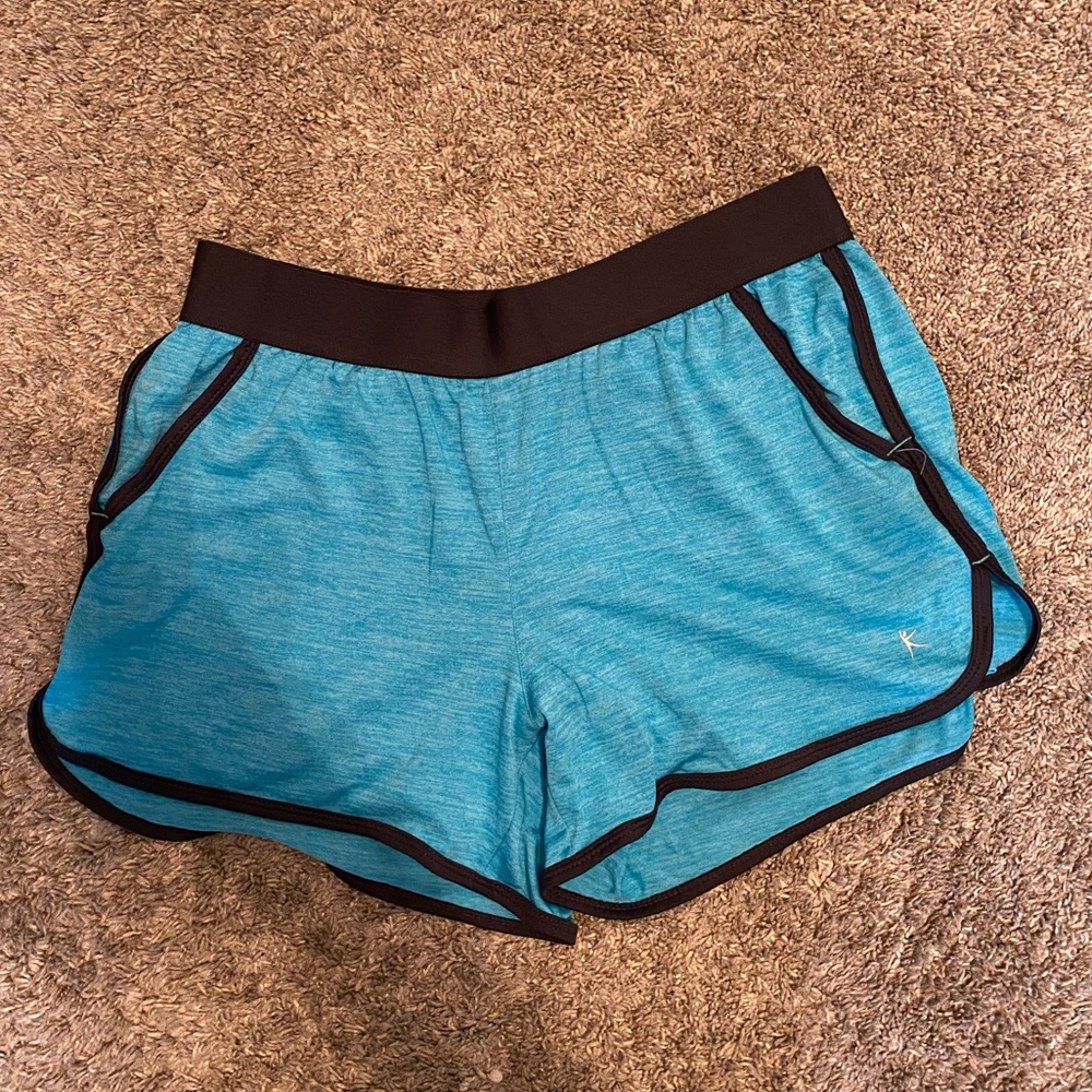 Fun blue athletic shorts!!🦋🦋
